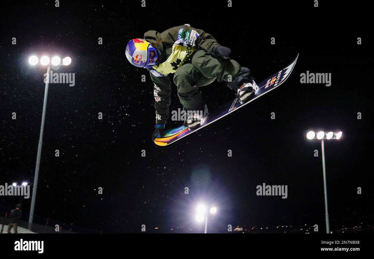 February 10, 2023, Calgary, AB, CAN Mitsuki Ono, of Japan, competes