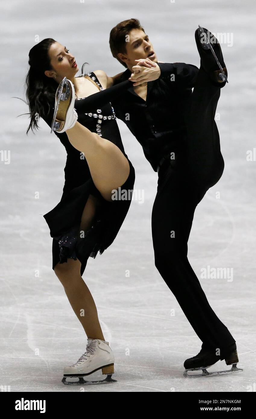 Ksenia Monko and Kirill Khaliavin of Russia perform during the Ice ...