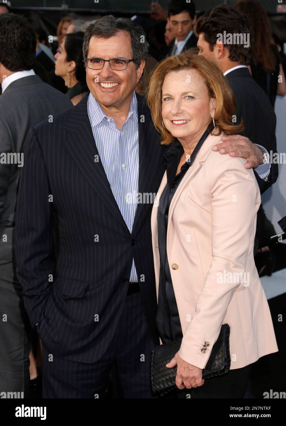 Producer Peter Chernin and wife Megan Chernin arrive at the LA premiere