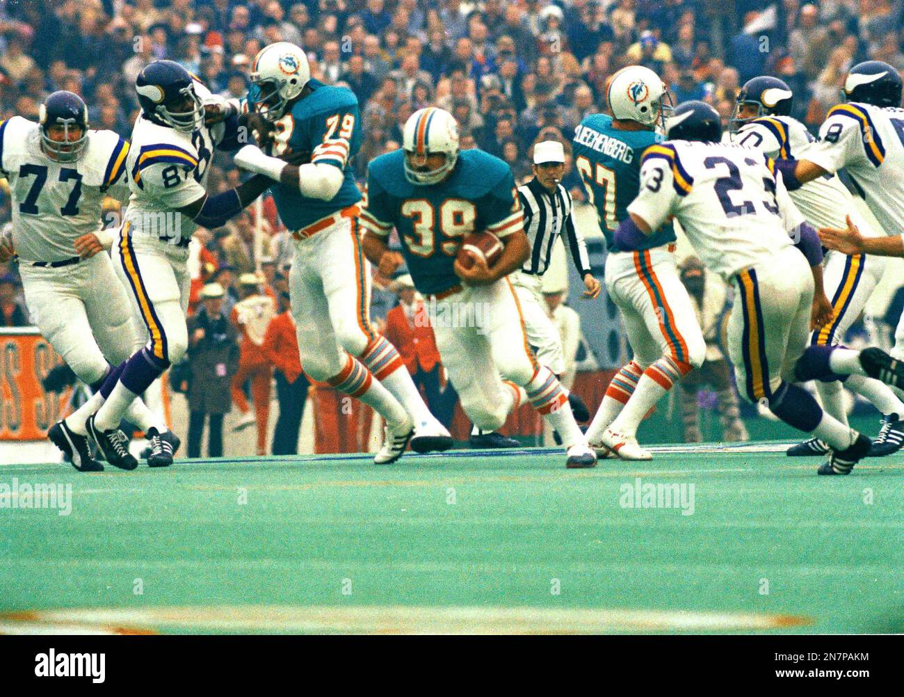 Super Bowl VIII played at Rice Stadium - Dolphins defeated Vikings 24–7 photo 2