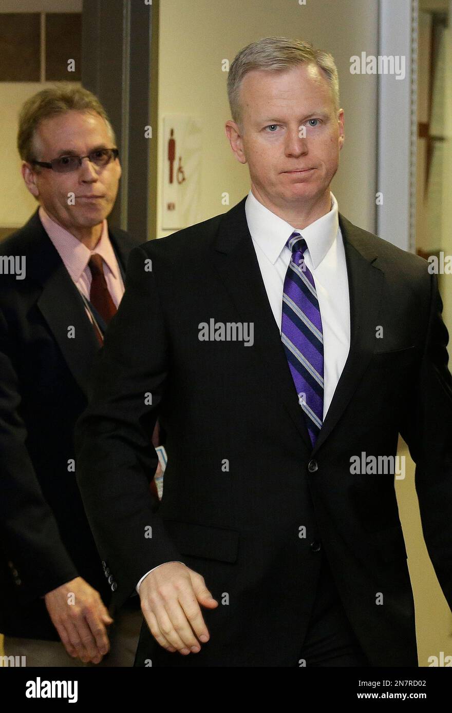 District Attorney Brauchler arrives at district court for a