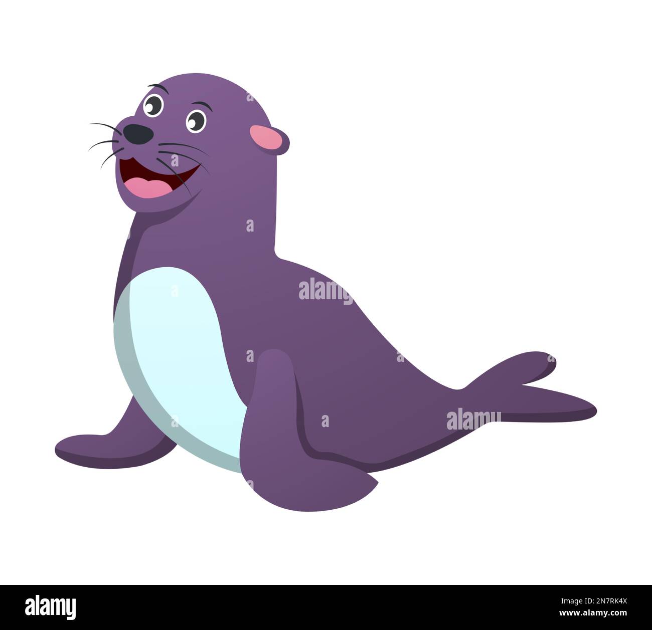 Sea lion cartoon hi-res stock photography and images - Alamy