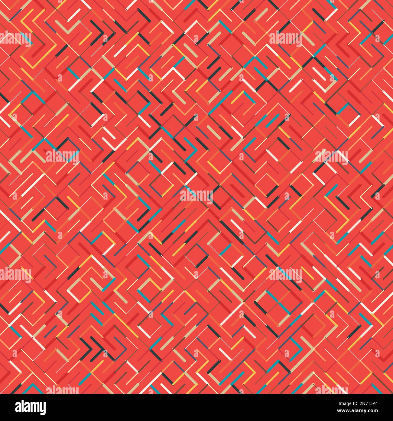 Rotrated Pattern Color rotated lines background generative pattern illustration Stock ...