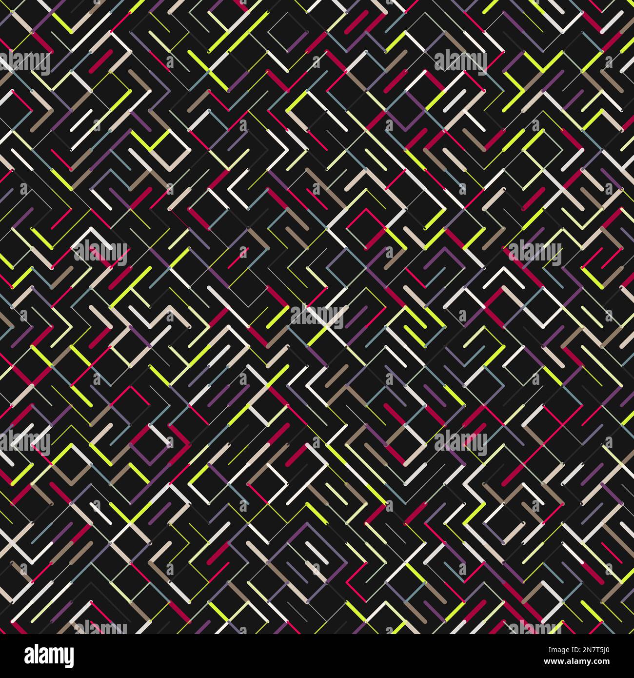 Pattern Rotat Color rotated lines background generative pattern illustration Stock ...