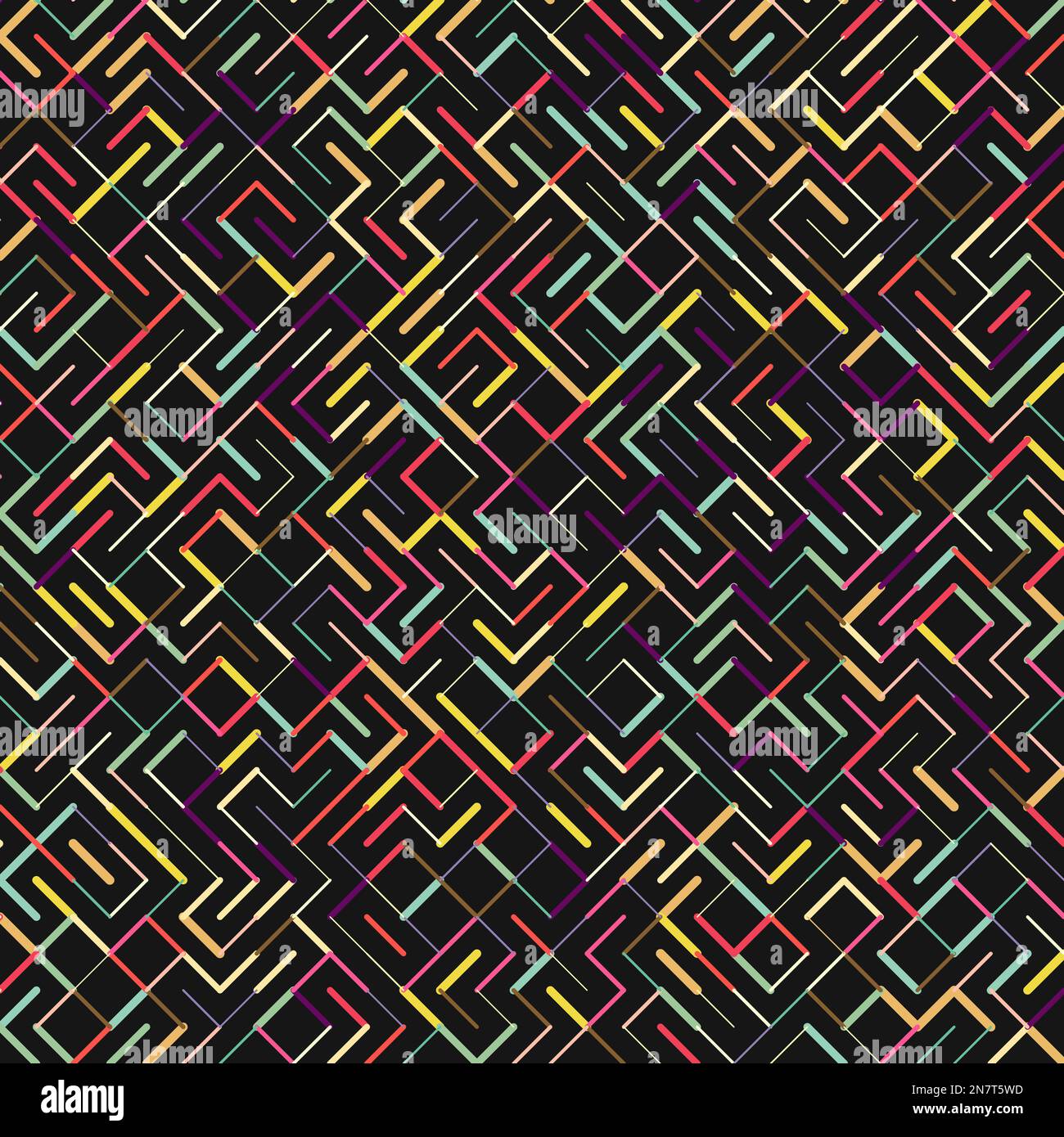 Color rotated lines background generative pattern illustration Stock ...