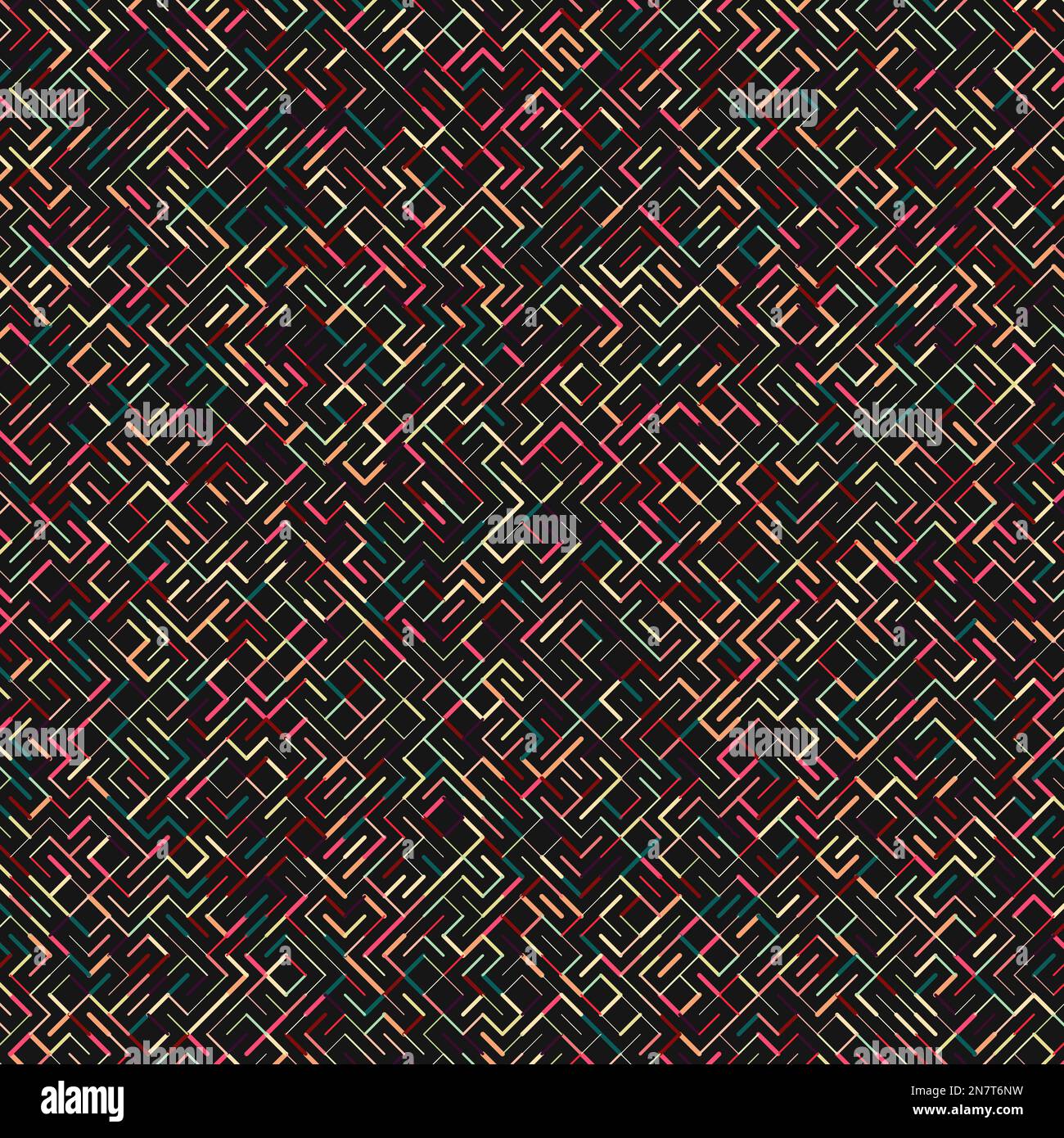 Color rotated lines background generative pattern illustration Stock ...