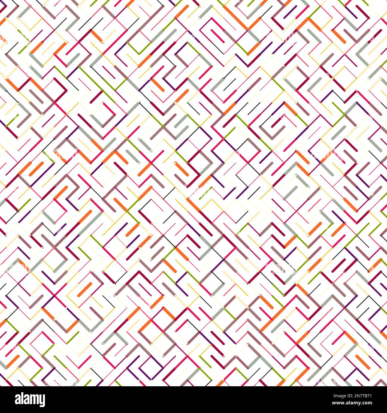 Color rotated lines background generative pattern illustration Stock ...