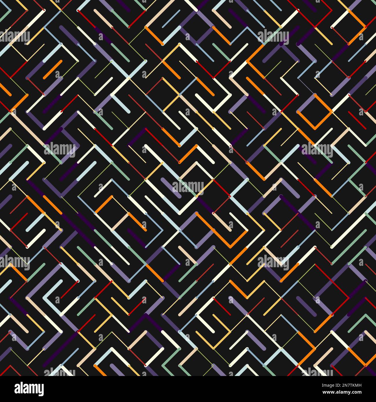 Color rotated lines background generative pattern illustration Stock ...