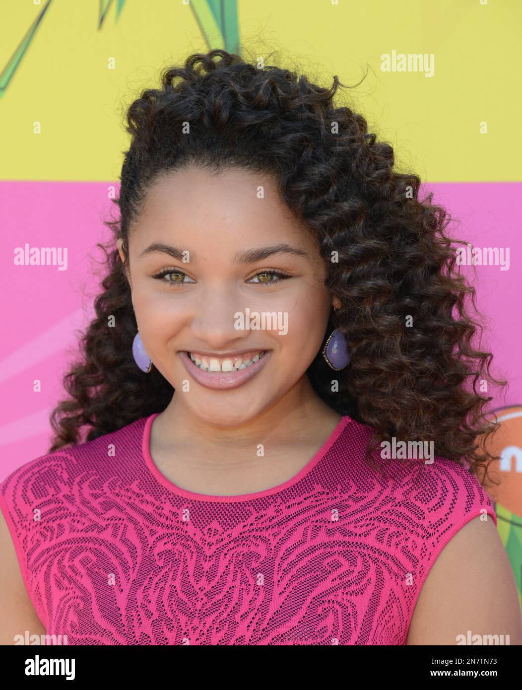 Actress Jaylen Barron arrives at the 26th annual Nickelodeon's Kids