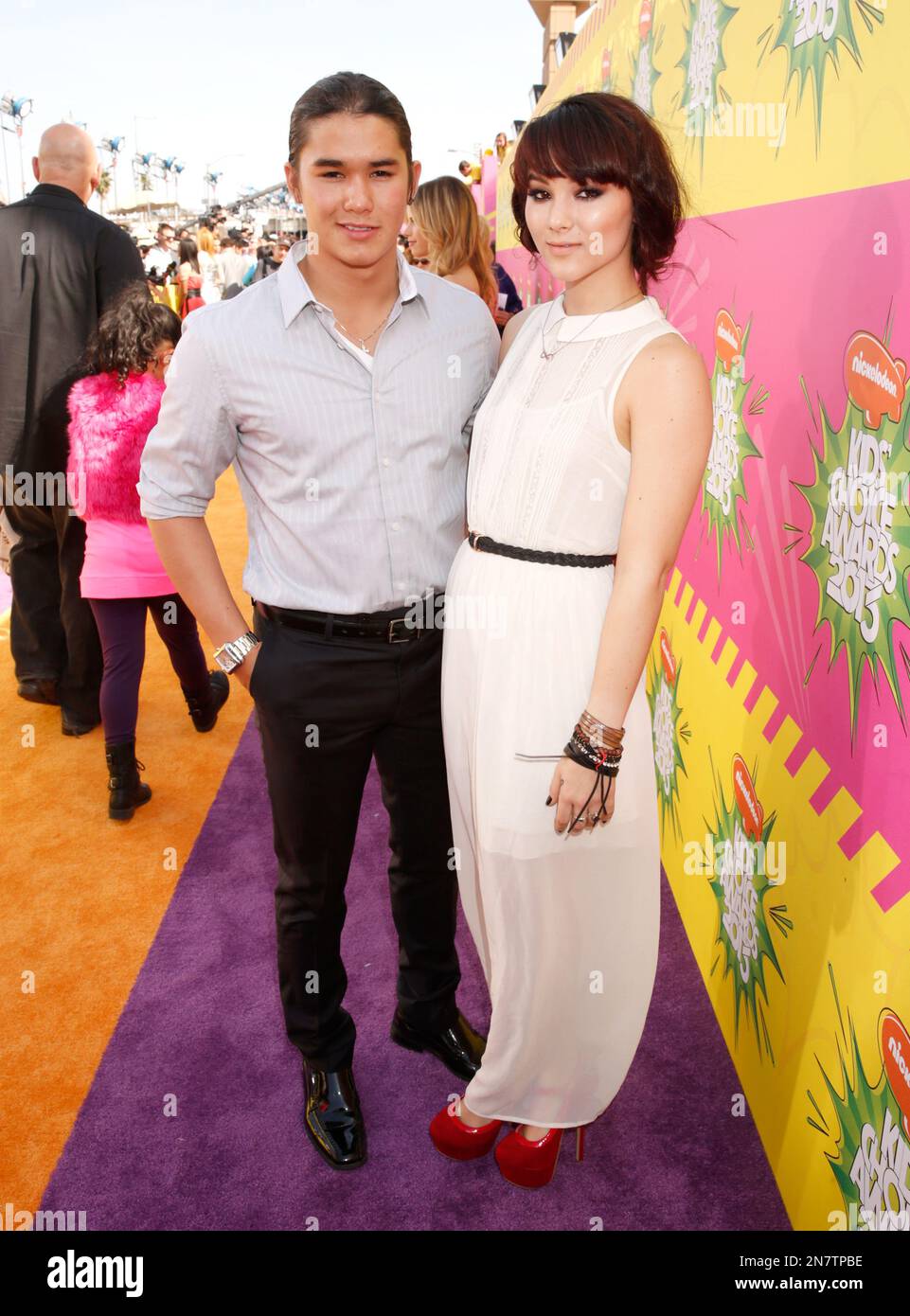 Boo Boo Stewart, left, and Fivel Stewart arrive at the 26th annual ...