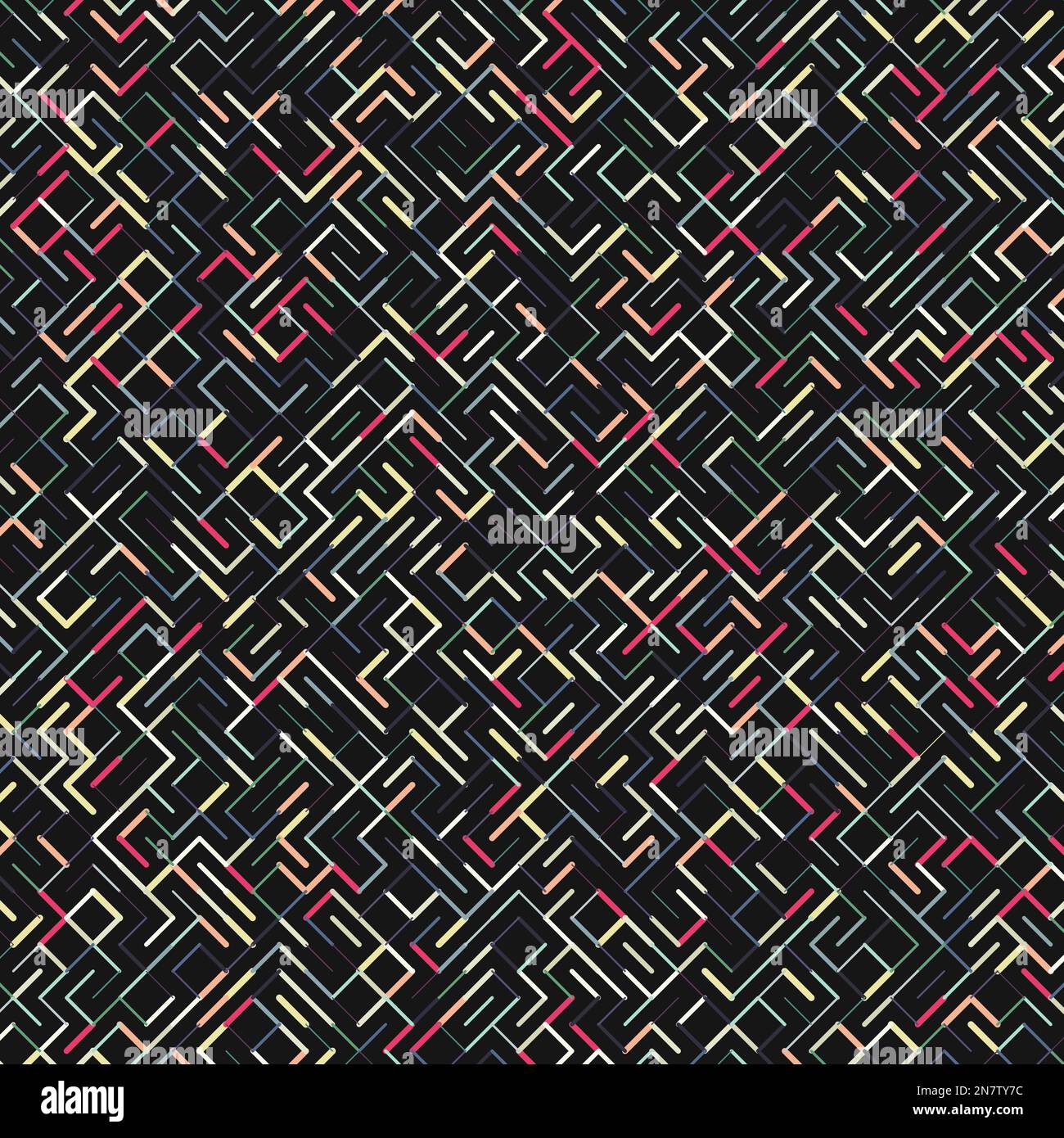 Rotrated Pattern Color rotated lines background generative pattern illustration Stock ...