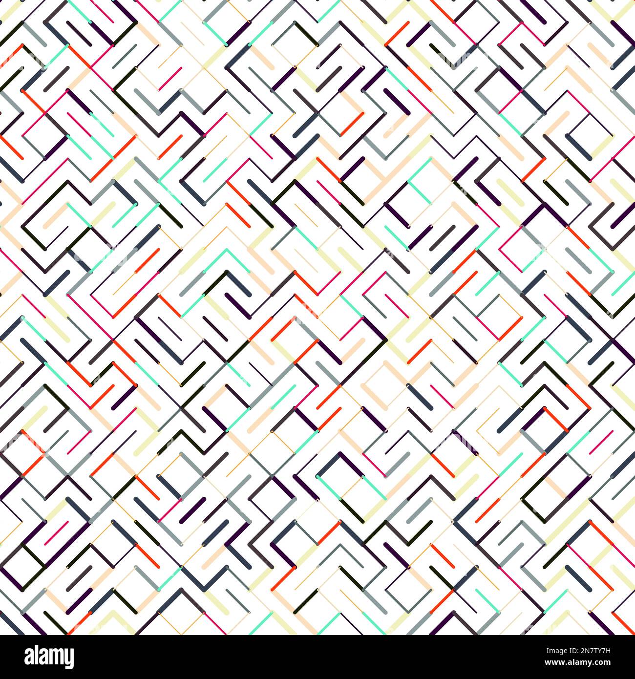 Pattern Rotat Color rotated lines background generative pattern illustration Stock ...