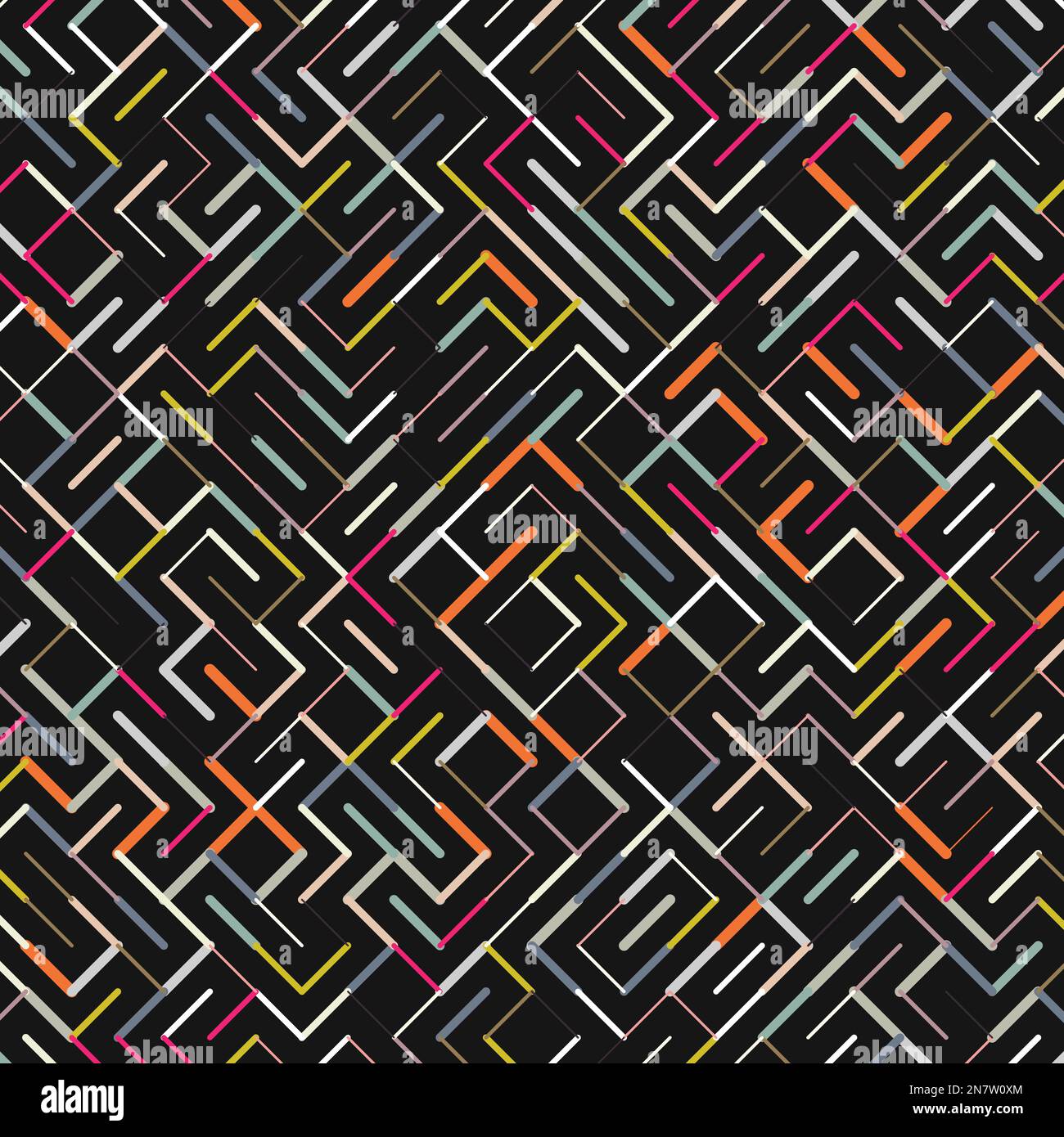 Color rotated lines background generative pattern illustration Stock ...