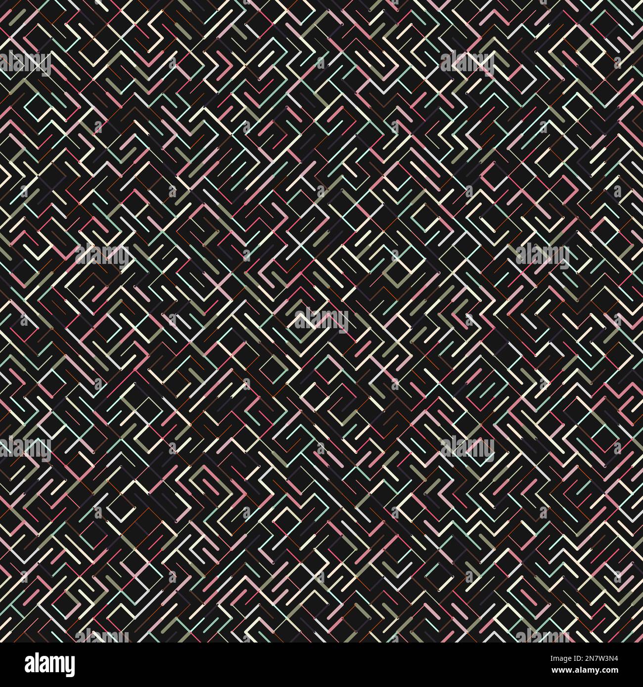 Rotrated Pattern Color rotated lines background generative pattern illustration Stock ...