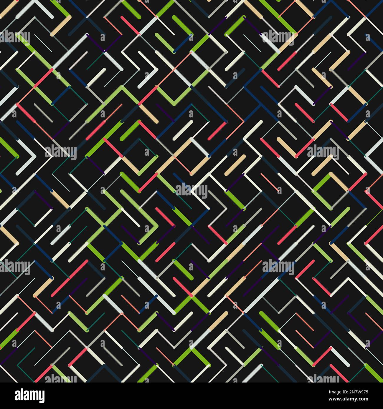Color rotated lines background generative pattern illustration Stock ...