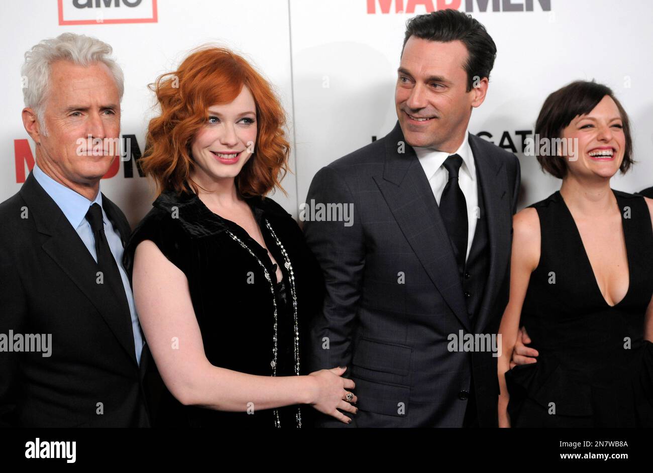 From Left Mad Men Cast Members John Slattery Christina Hendricks From left mad men cast members john slattery christina hendricks