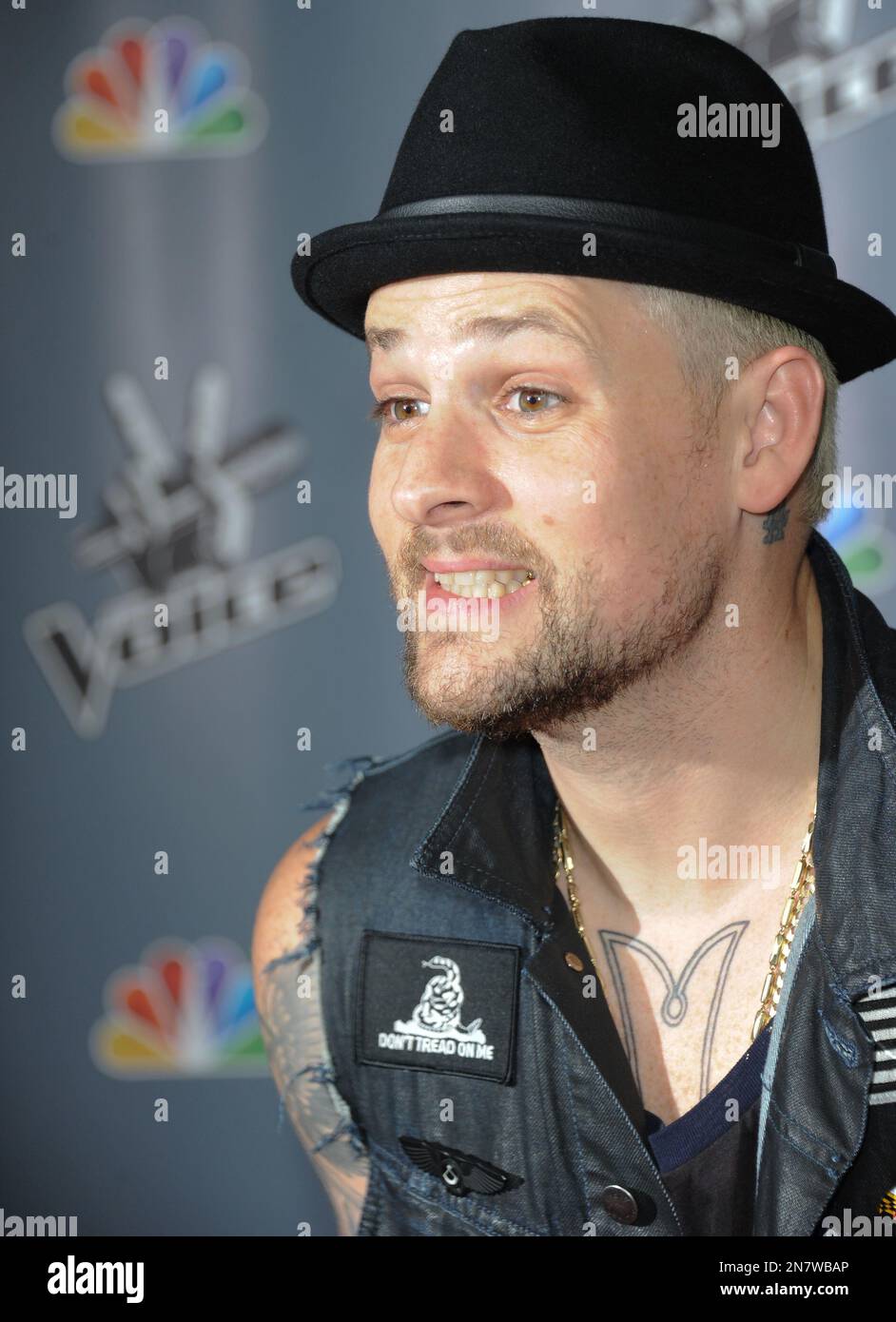 Joel Madden arrives at the 4th season premiere screening of "The Voice
