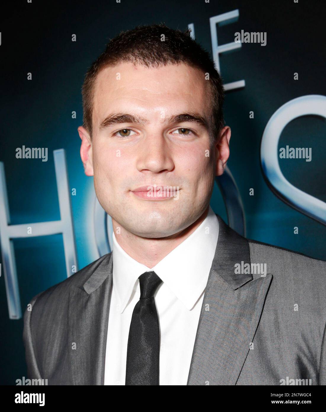Alex Russell arrives at the LA premiere of "The Host" at the ArcLight