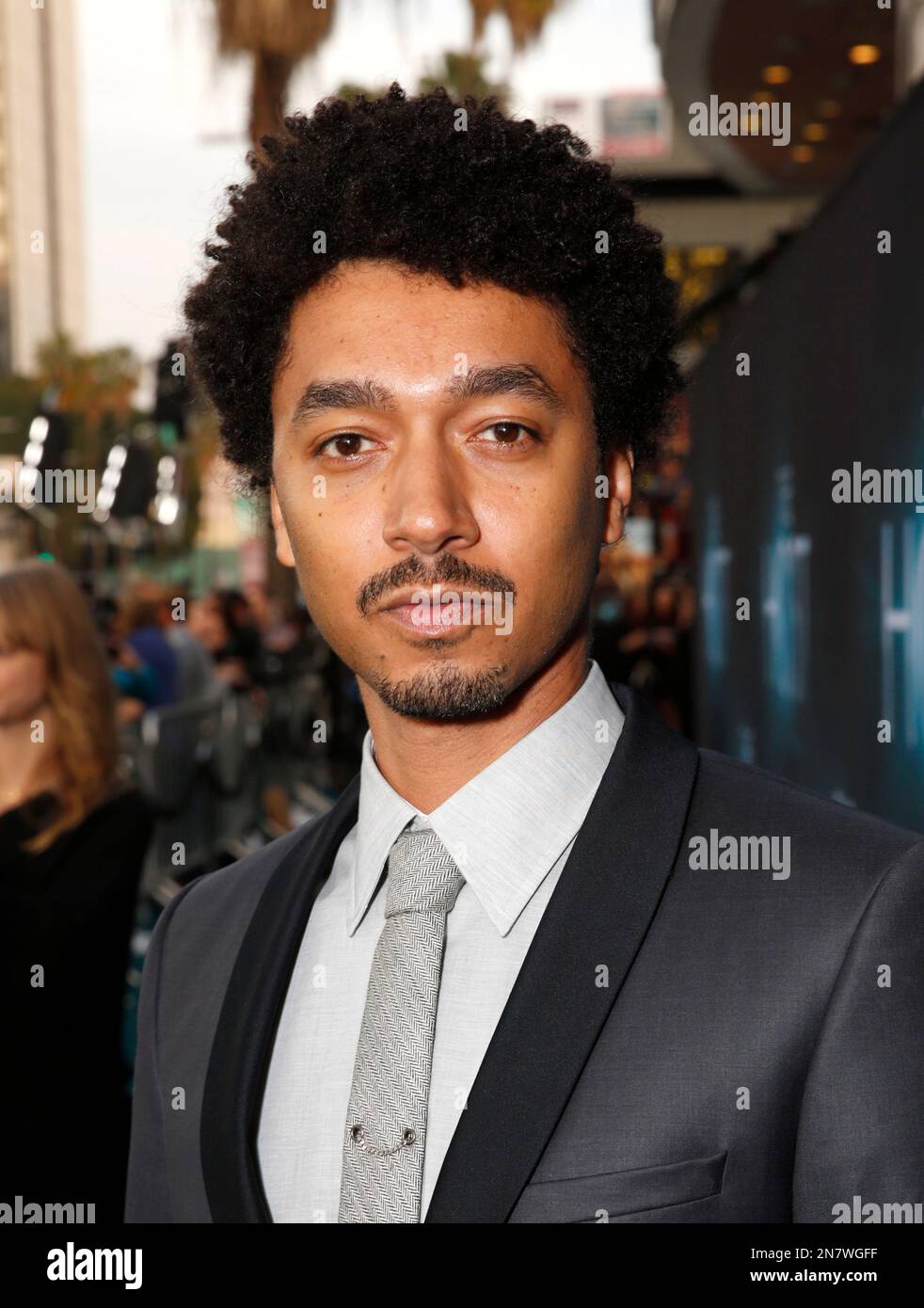 Shawn Carter Peterson arrives at the LA premiere of "The Host" at the