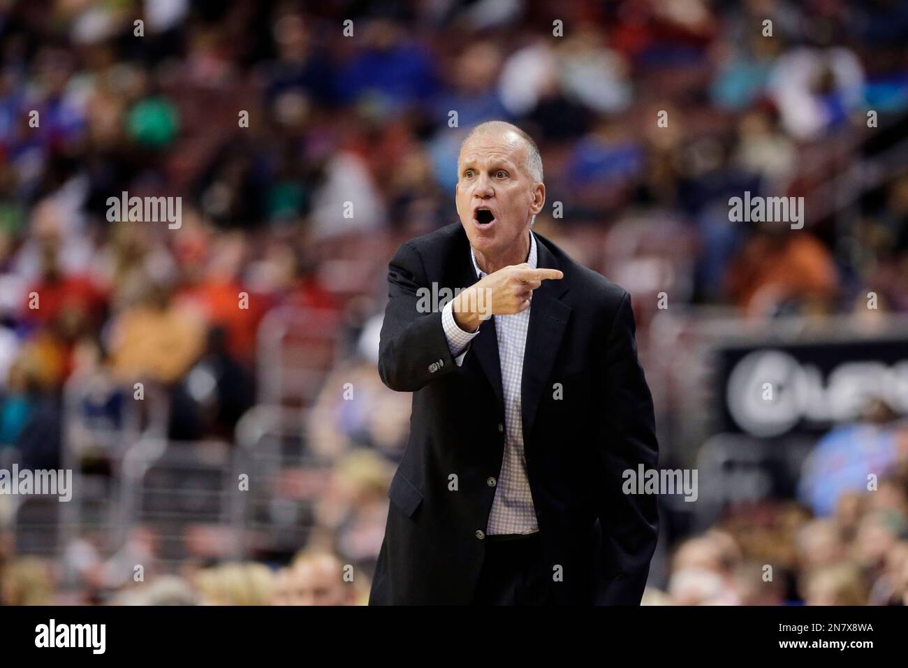 Philadelphia 76ers' Doug Collins in action during an NBA basketball ...