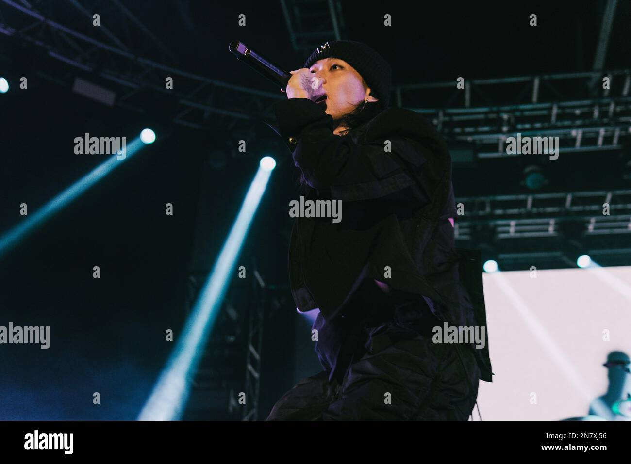 Milan, Italy. 10th Feb, 2023. Keshi on stage during Keshi - Hell & Back tour, Music Concert in Milan, Italy, February 10 2023 Credit: Independent Photo Agency/Alamy Live News Stock Photo