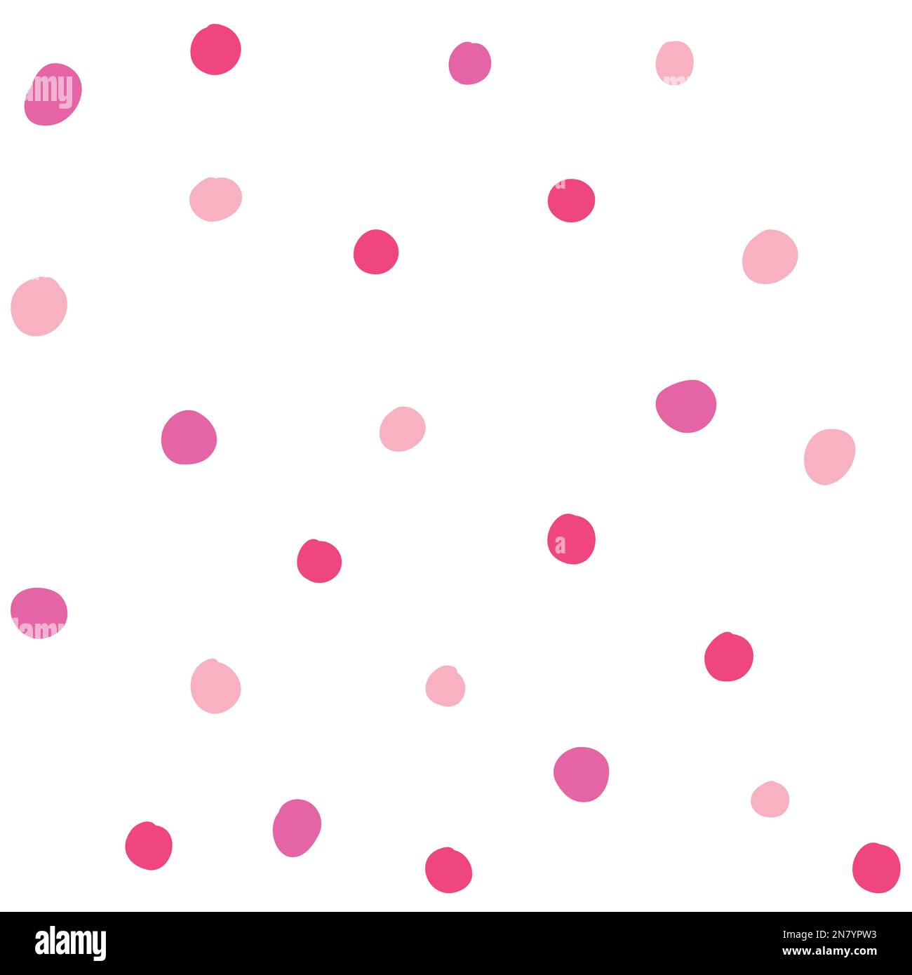 Colorful dots seamless pattern in flat style. Vector illustration ...