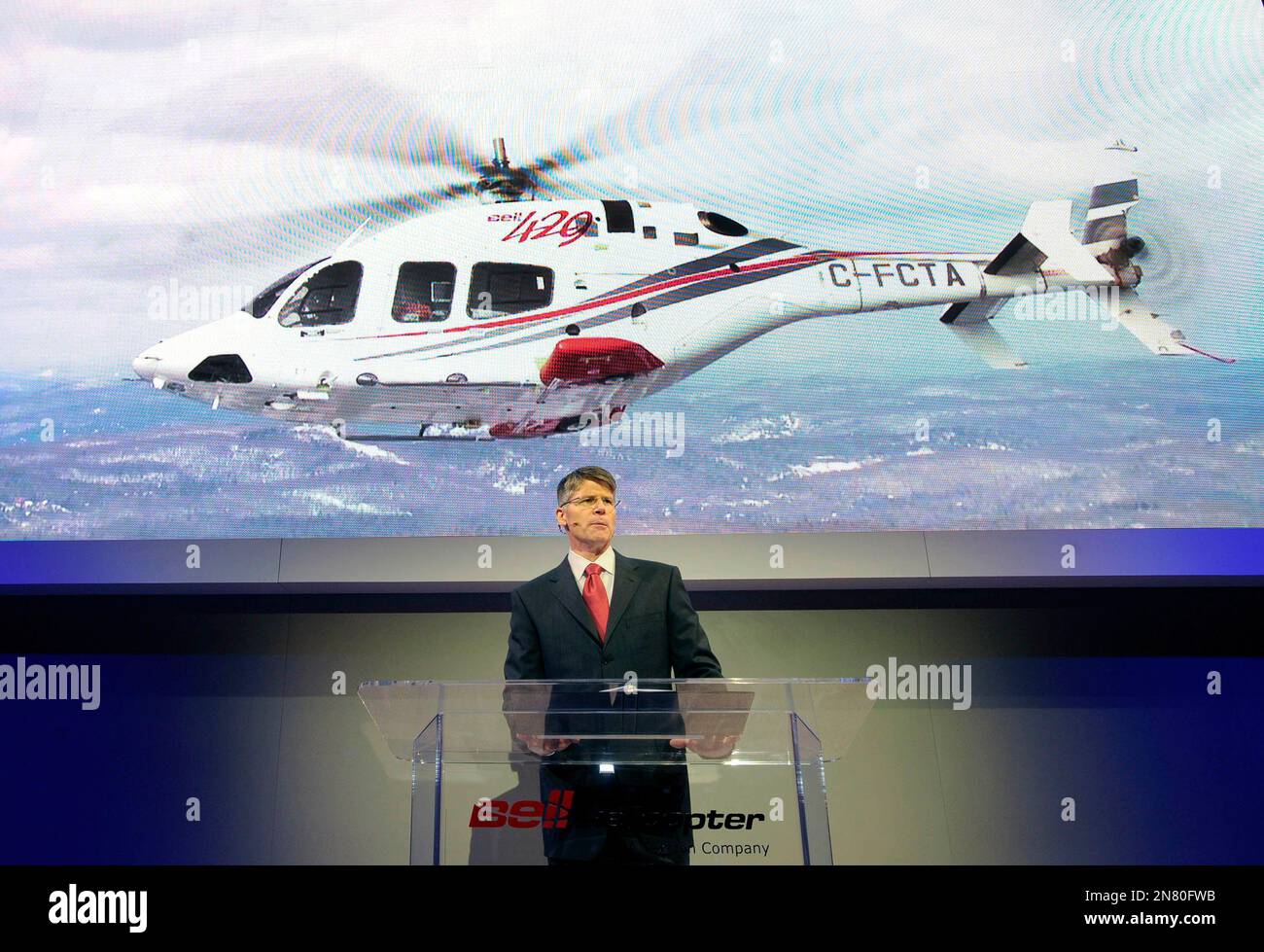 IMAGE DISTRIBUTED FOR BELL HELICOPTERS Bell Helicopter President and