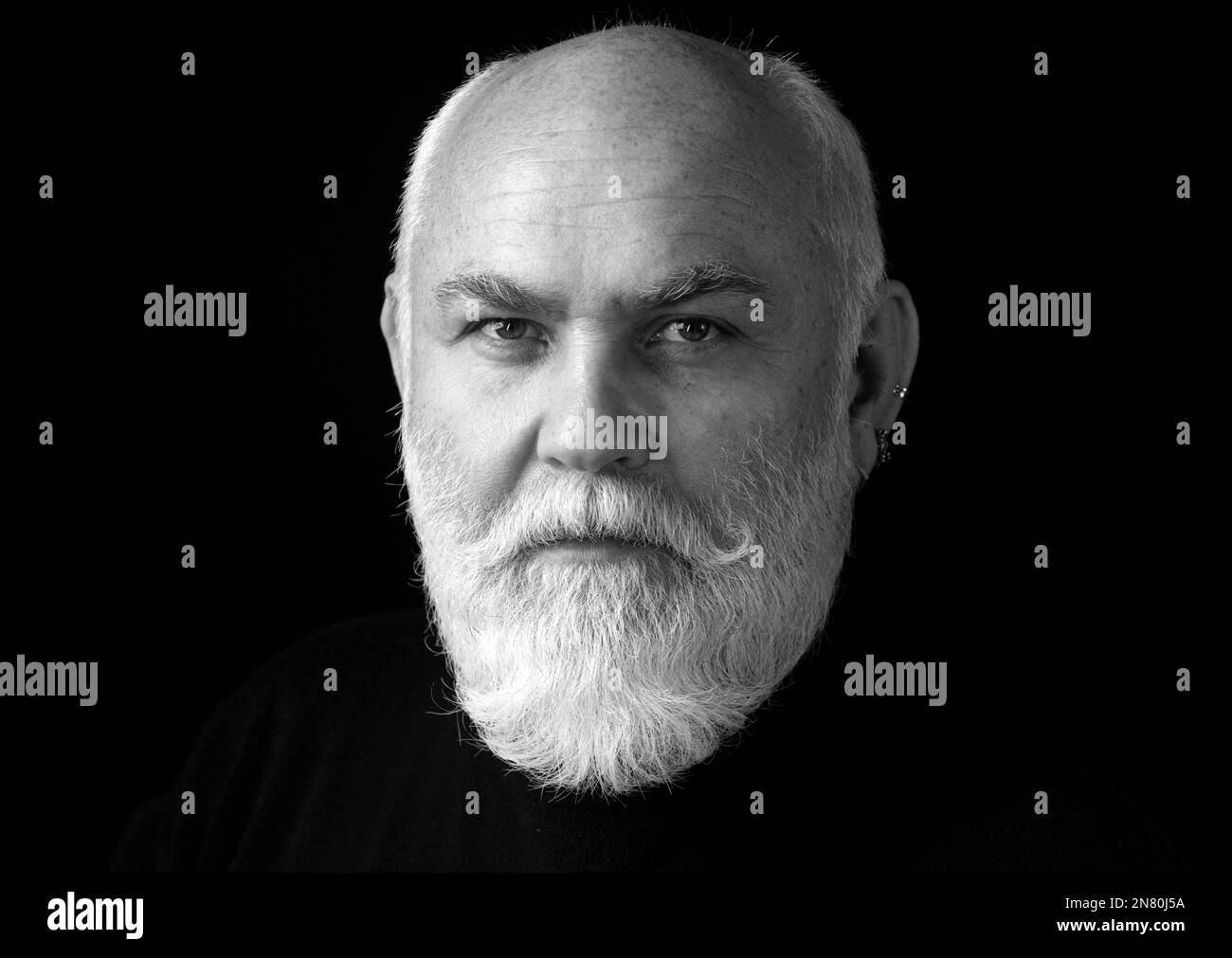 Portrait of Senior Man, close up face of old man Stock Photo - Alamy