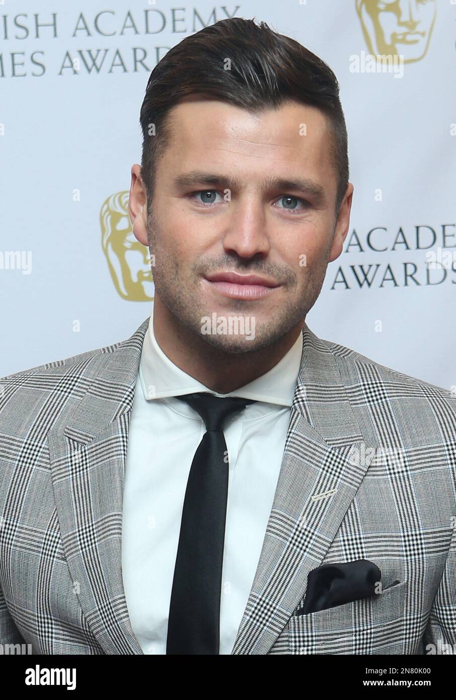 Mark Wright arrives for the 2013 British Academy Games Awards at