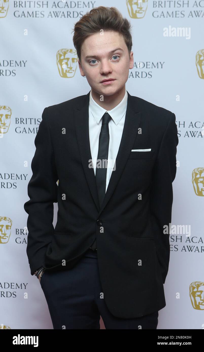 Conor Maynard arrives for the 2013 British Academy Games Awards at