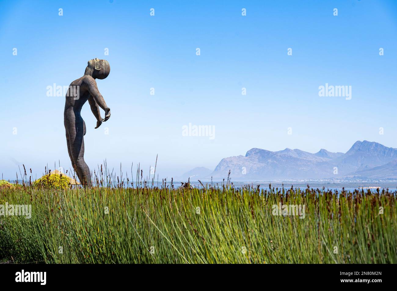 Faith by Anton Smit, Benguela Cove winery, Walker Bay, Western Cape, South Africa Stock Photo