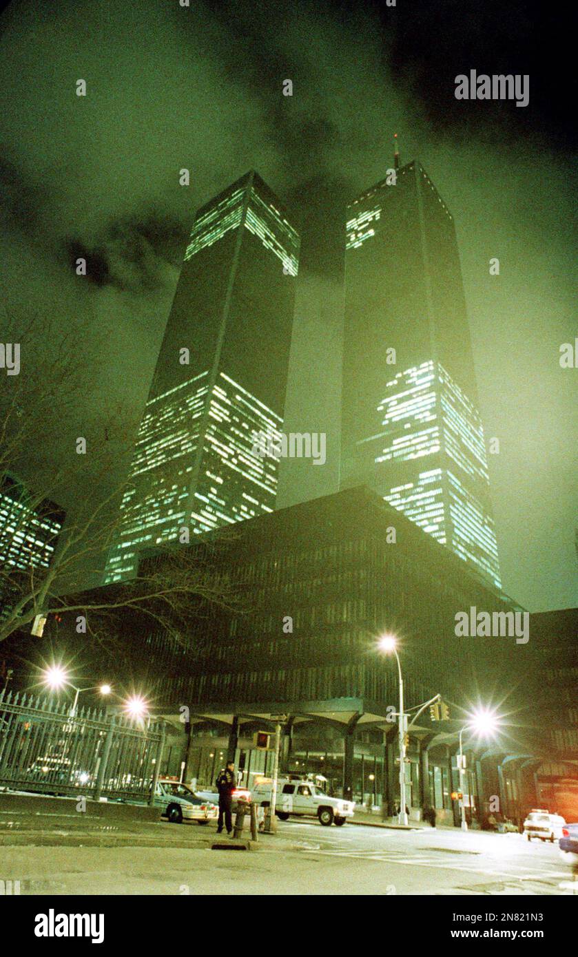 FILE - In this file photo of Feb. 26, 1993, the twin towers