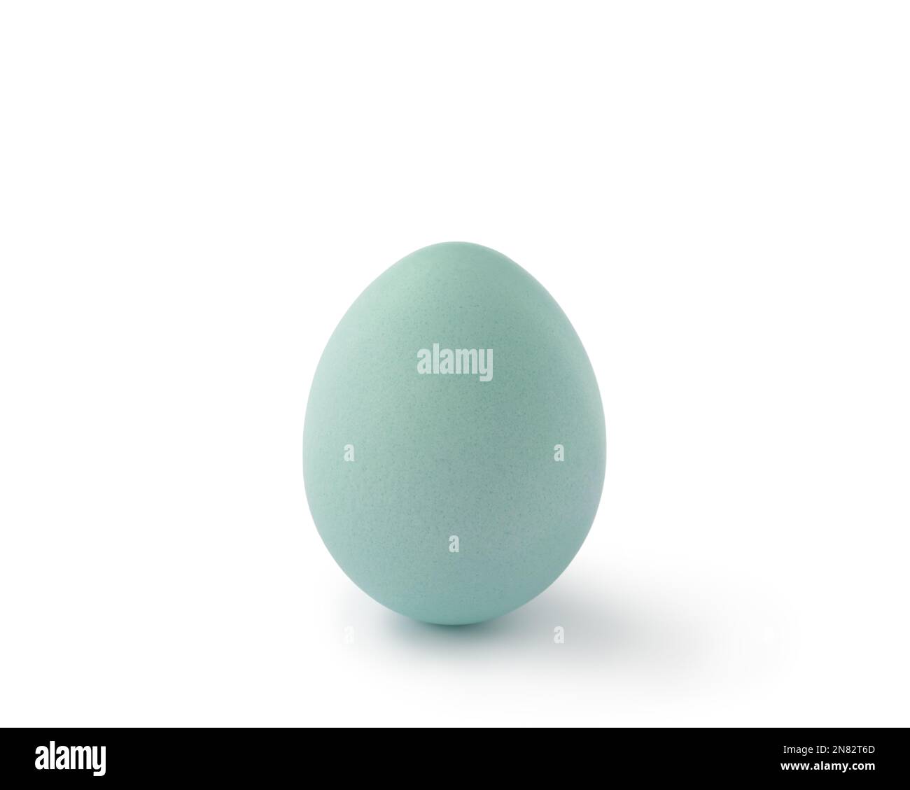 blue easter egg isolated on white background, with shadow Stock Photo ...