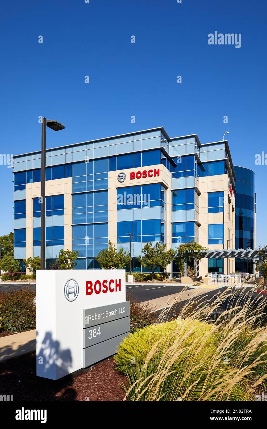 Bosch USA, corporate office, Santa Trinita Ave, Sunnyvale, California Stock Photo