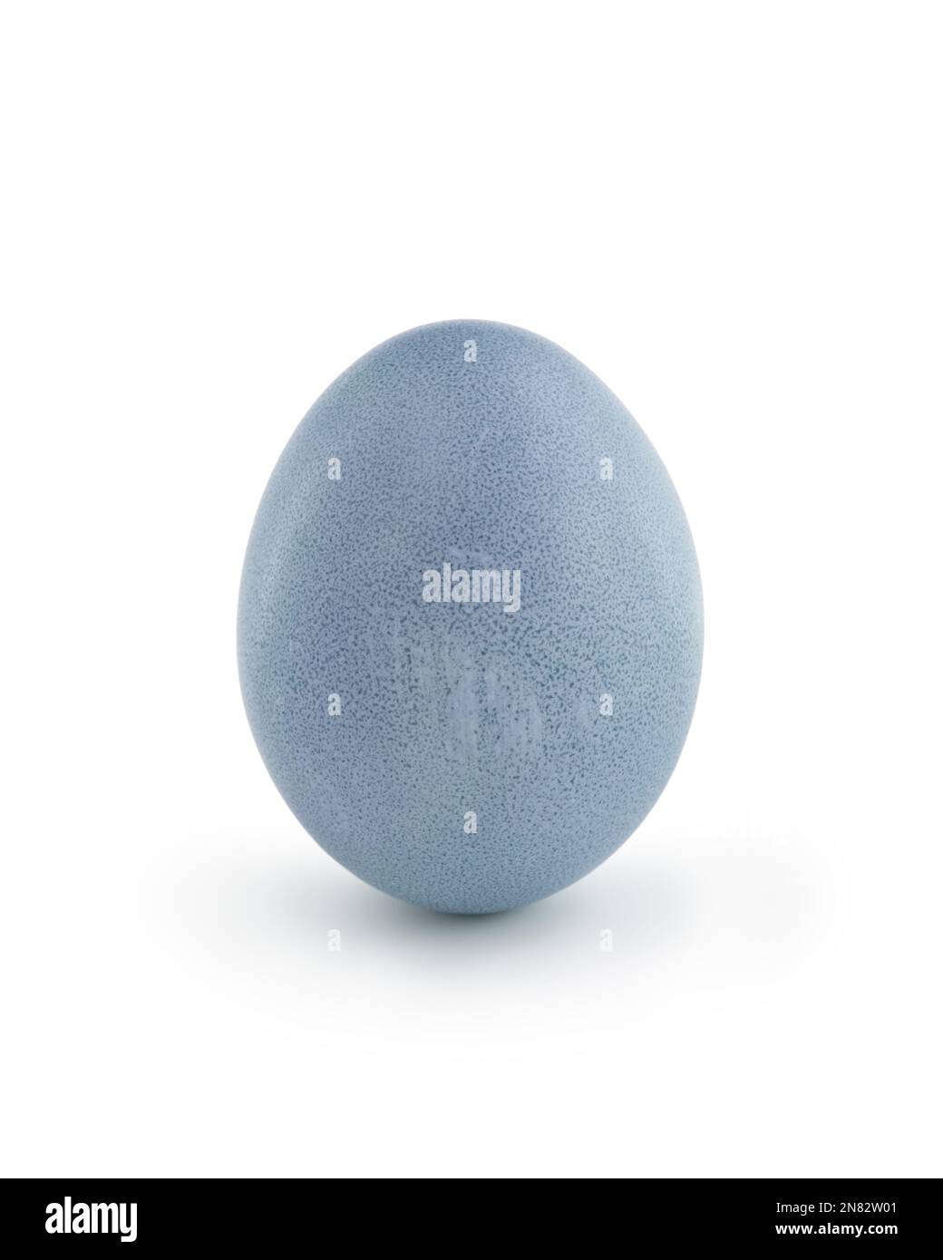blue easter egg isolated on white background, with shadow Stock Photo ...