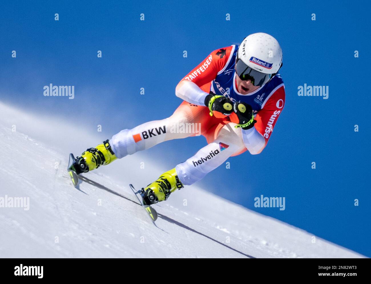 Meribel, France. 11th Feb, 2023. Alpine Skiing World Championship