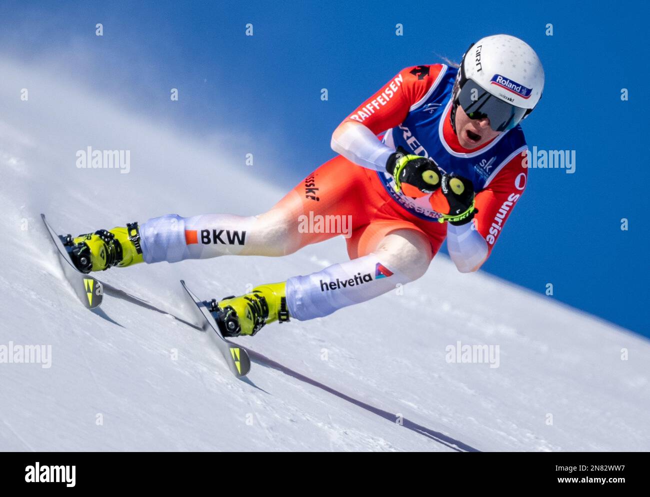 Meribel, France. 11th Feb, 2023. Alpine Skiing World Championship