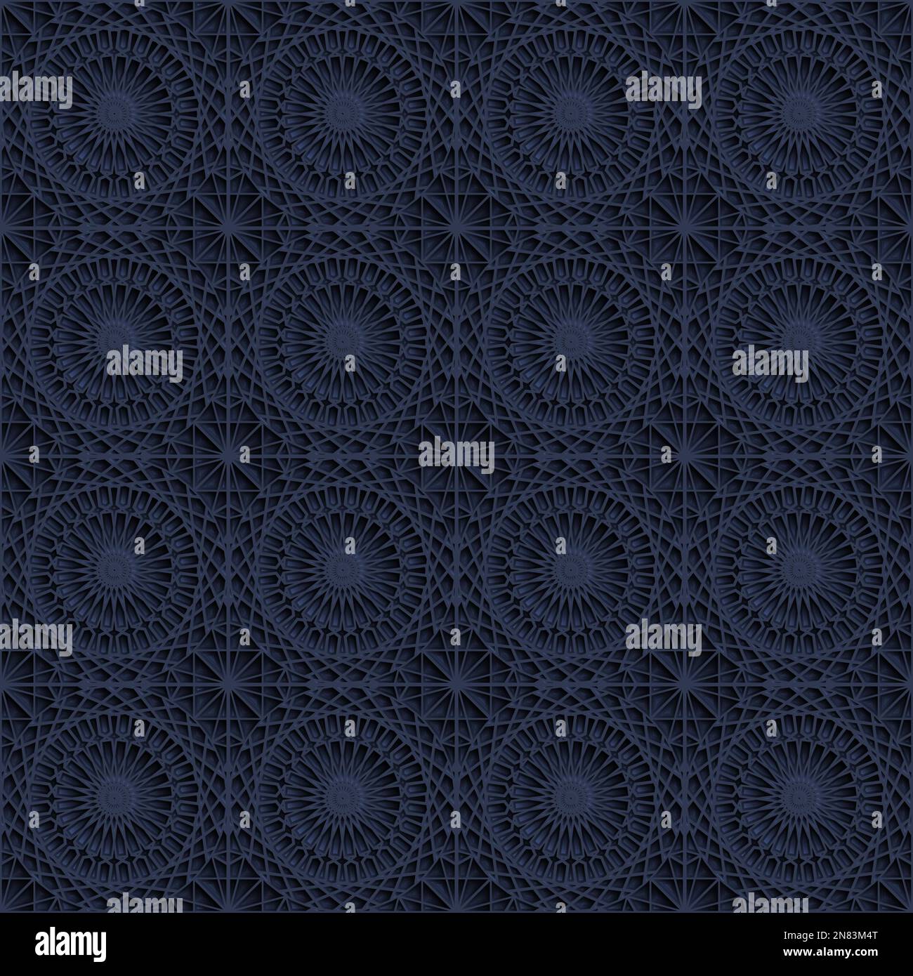 Islamic ornament seamless pattern, vector illustration Stock Vector ...
