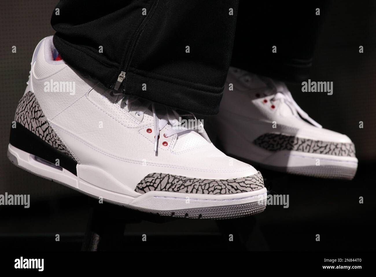 Jordan Brand athlete Chris Paul is wearing Retro 88 AJ III