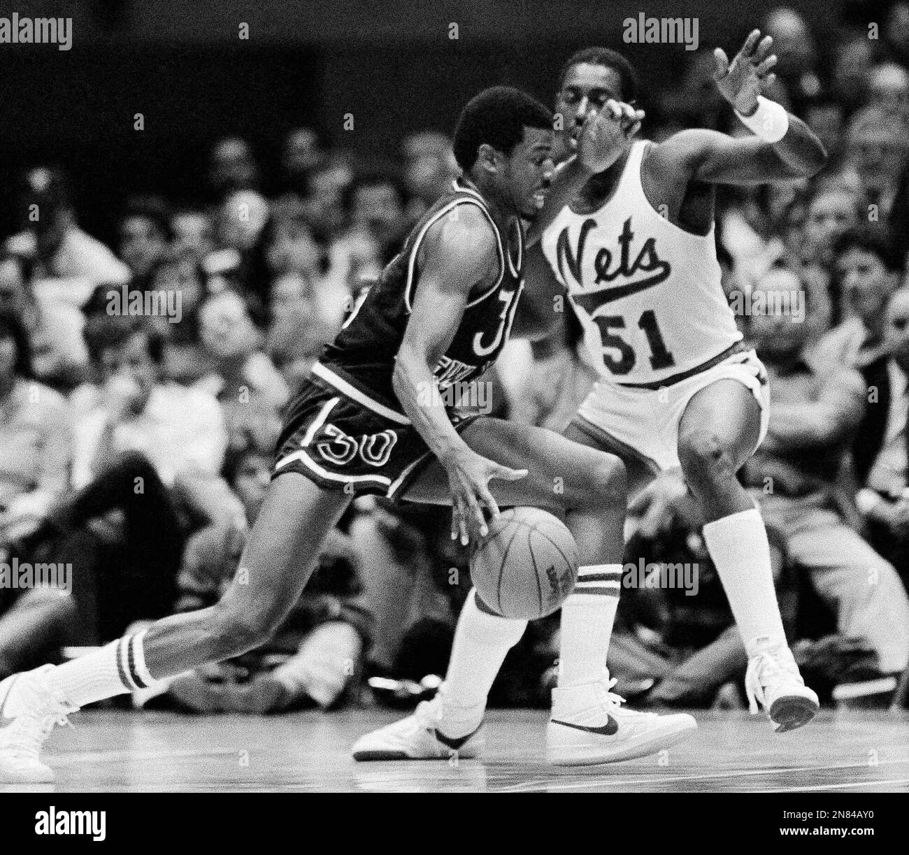 FILE In this April 20, 1983, file photo, New York Knicks' Bernard
