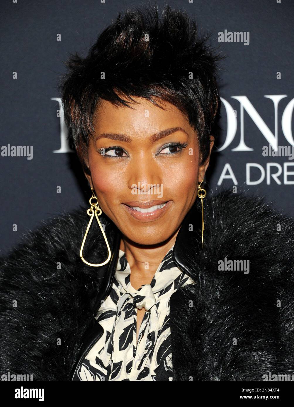 Actress Angela Bassett attends the premiere of