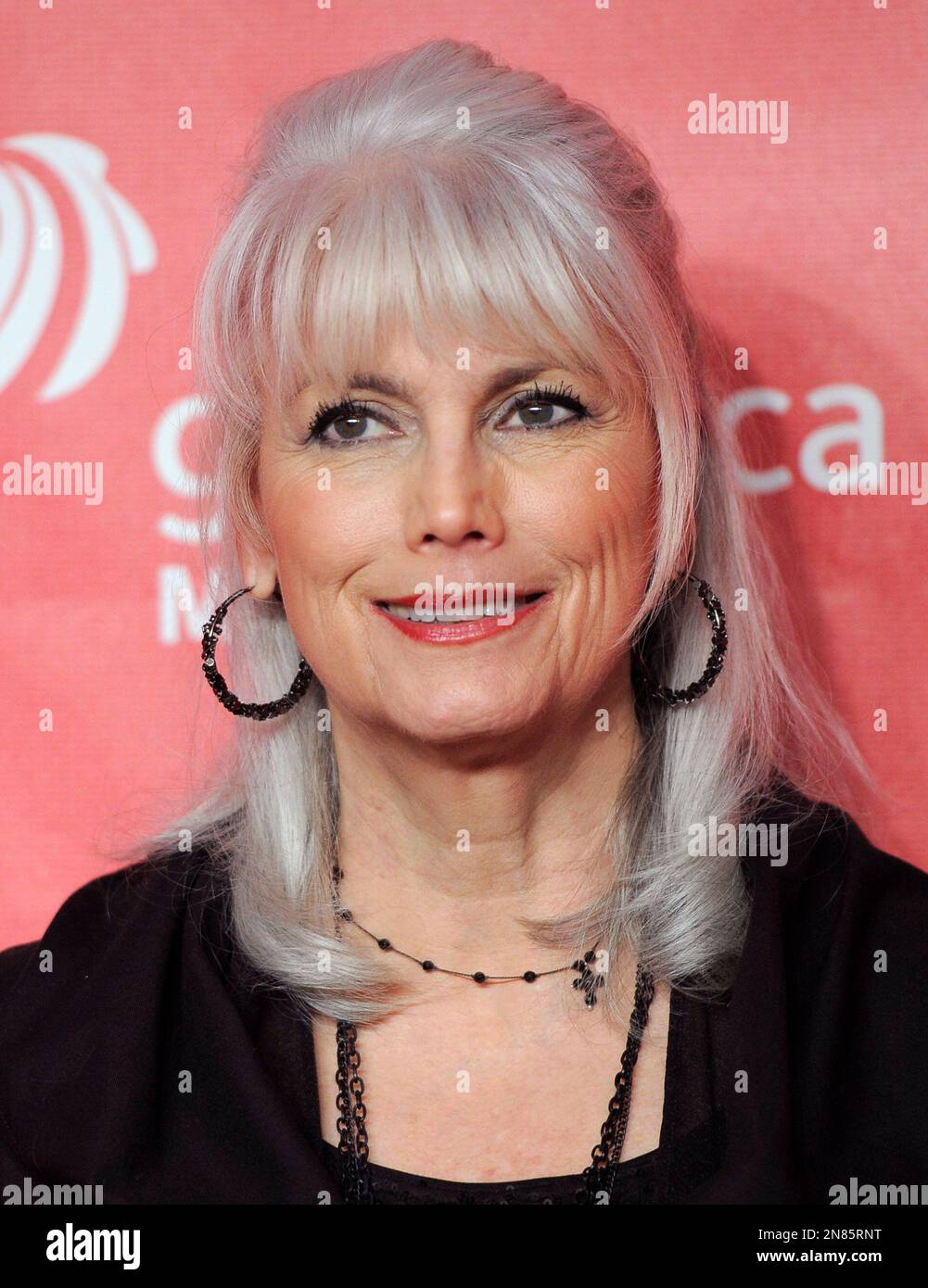 Emmylou Harris arrives at the MusiCares Person of the Year tribute ...