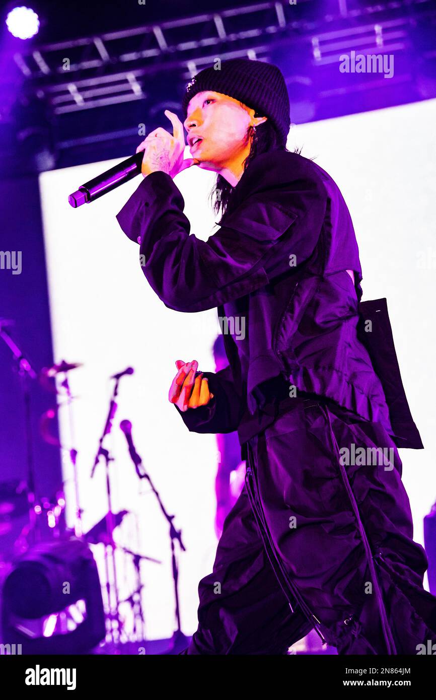 Milan Italy. 10 February 2023. The American singer-songwriter and