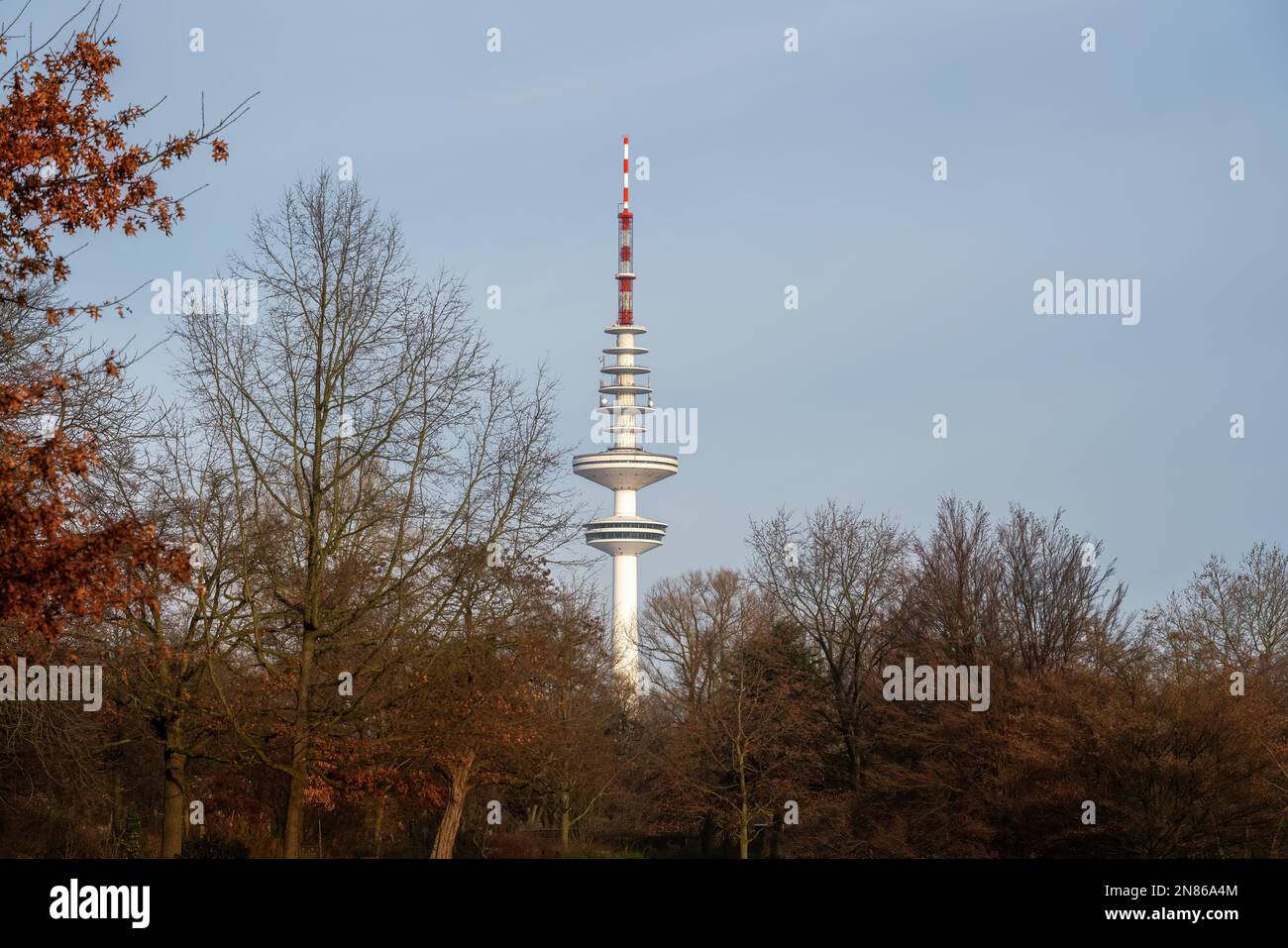 Heinrich Hertz Tower - Hamburg, Germany Stock Photo