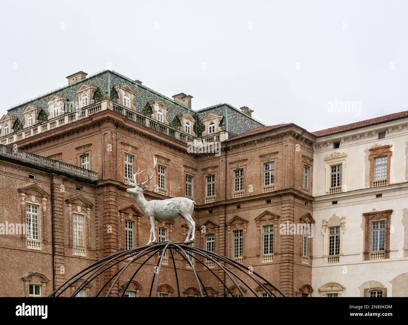 A view of the Reggia di Venaria Reale.