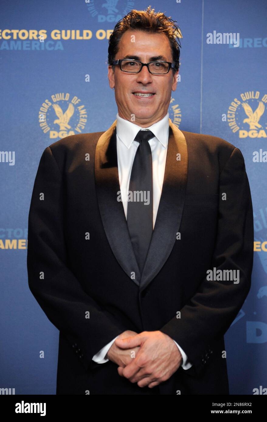 Frank Capra III poses backstage at the 65th Annual Directors Guild of