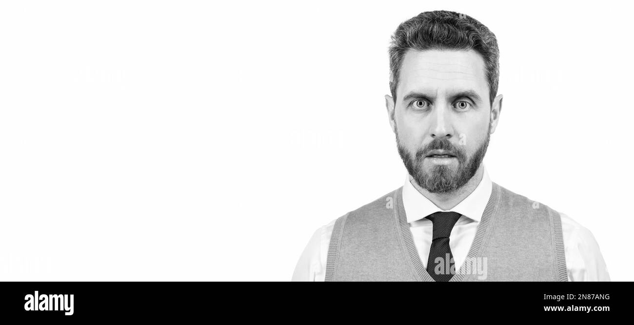 Mature man portrait in Black and White Stock Photos & Images - Alamy