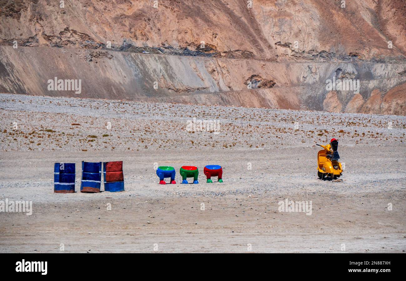 Bollywood point of Pangong Lake, world’s highest saltwater lake dyed in
