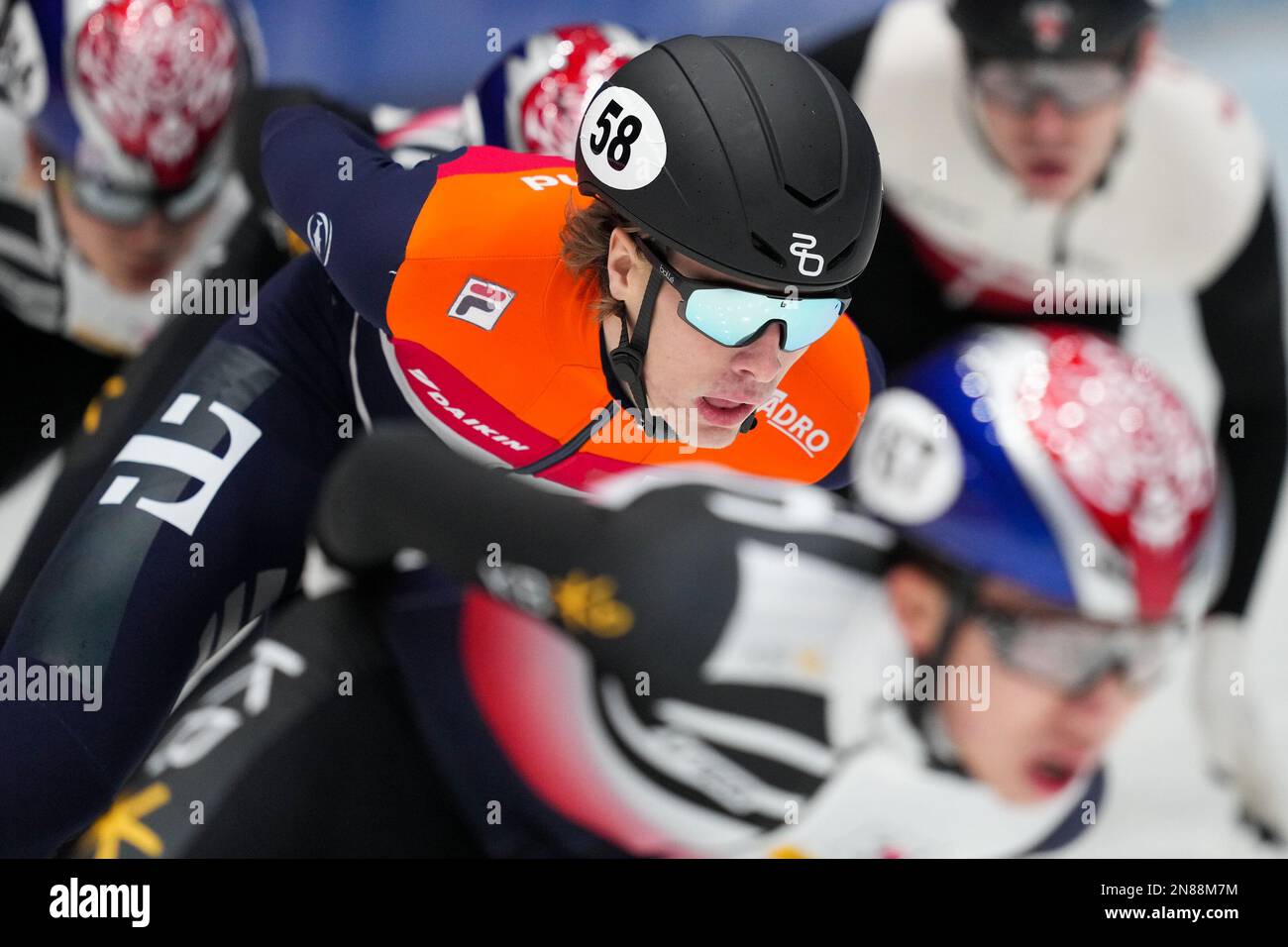 DORDRECHT, NETHERLANDS - FEBRUARY 11: Jens van 't Wout of Netherlands ...