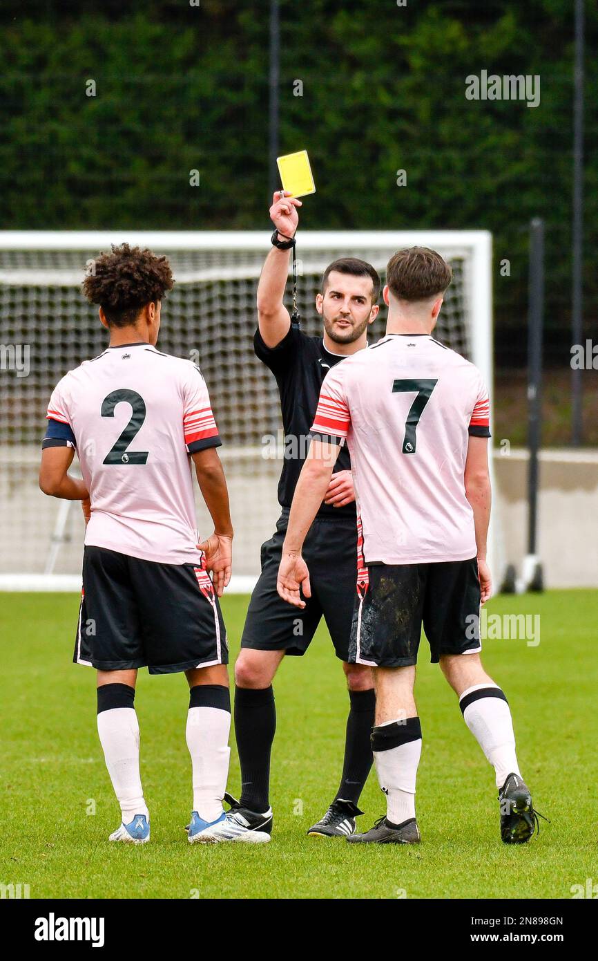 Under 11 football referee hi-res stock photography and images - Alamy